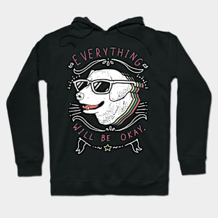 Dog face everything Hoodie